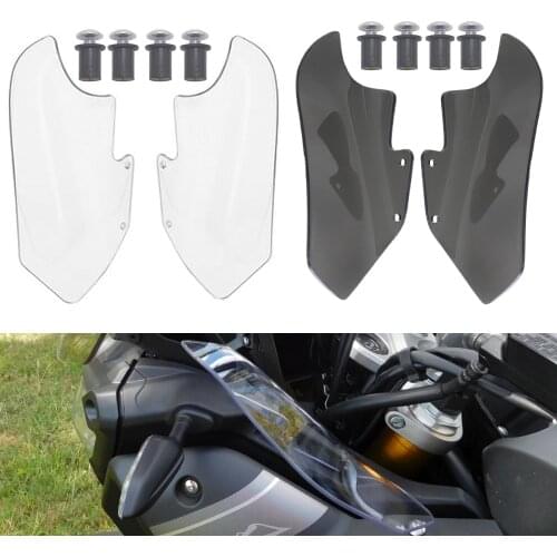Motorcycle Accessories Side Windshield Clear Windscreen Wind Deflector Screen For Yamaha Super Tenere XT1200Z 2014-2021