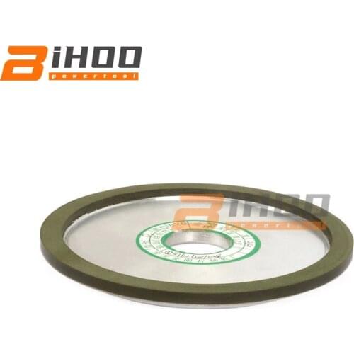 80MM Diamond Grinding Wheel Resin Abrasive Milling Cutter Tool for Carbide Metal Metalworking 150# 75% Concertration