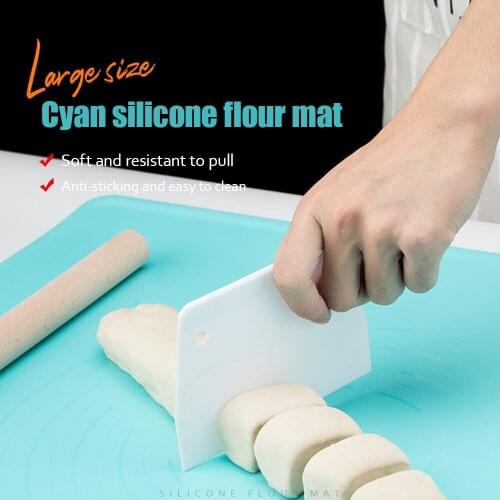 XYj Non-stick Silicone Mat Kneading Rolling Dough Liner Pad Baking Pastry Kitchen Tools Cookie Cake Flour Mat Table Sheet Mats