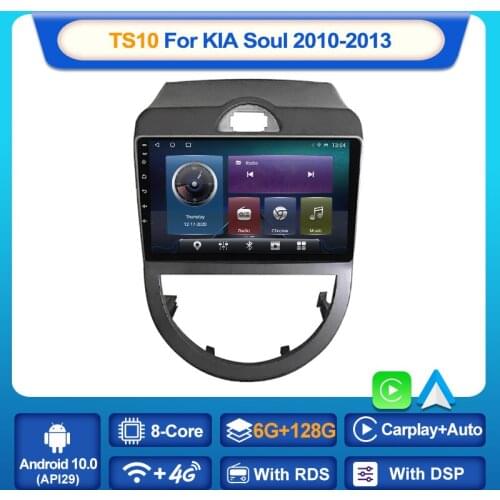 MEKEDE Car Multimedia Video Player 2 Din Android 10.0 Car Radio For KIA SOUL 2010 2011 2013 Radio GPS Navigation Stereo WIFI BT
