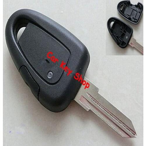 DAKATU For Fiat Fiat Iveco 1 Side Button Key Shell GT15R blade Remote Car Key Shell