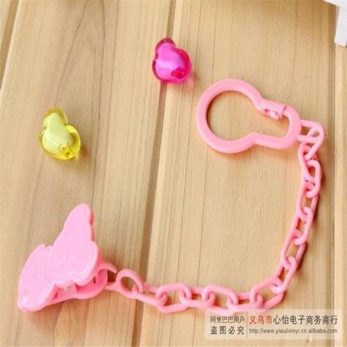 Baby Pacifier Anti-chain Play Mouth Clips Speenkoord Prendedor De Chupeta Dummy Fopspeen Ketting Chupetero PersonalizadoSilicona