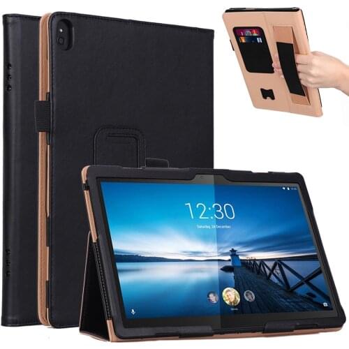 For Lenovo Tab P10 TB-X705F & Tab M10 FHD REL TB-X605FC/LC & Tab M10 TB-X605F / TB-X505F Retro Texture PU Leather Case