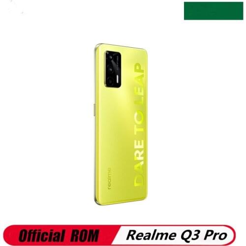 DHL Fast Delivery Realme Q3 Pro 5G Cell Phone 8GB RAM 256GB ROM Fingerprint Dimensity 1100 Android 11.0 Face ID 64.0MP 4500mAh