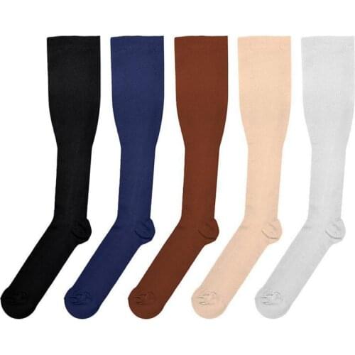 Hot Sale Compression Socks for Men Women Socks for Nurses Medical Graduated Nursing Travel Pressure Circulation Anti-Fatigu Sock