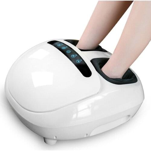 K-STAR Shiatsu Kneading Pressure Electric Foot Massager Roller Massage Machine Hot Compress Physiotherapy Foot Care Machin