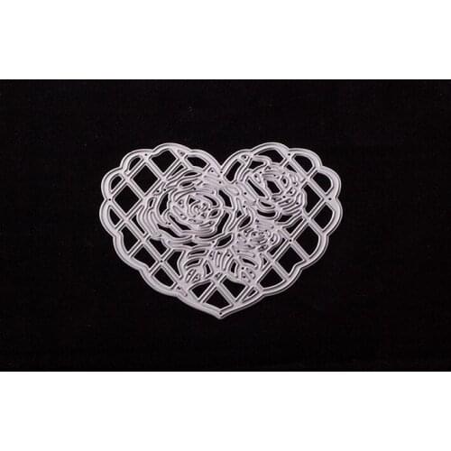 Metal heart cutting dies Stencils for DIY Scrapbooking photo album Decorative Embossing DIY Paper Cards