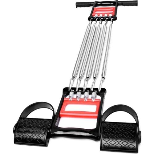 Multifunctional Hand Gripper Sit-Ups Abdomen Pull-Up Bar Sports Spring Chest Arm Expander Puller Workout Resistance Band 12