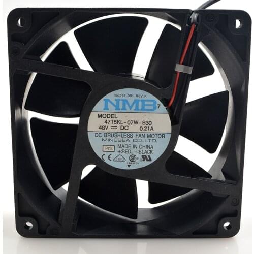 New original 4715KL-07W-B30 48V 0.21A 12038 12CM inverter cooling fan