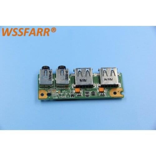 Original USB AUDIO JACK BOARD FOR ASUS K53 A53S X53S K53S P53S X53S K53S K53SD K53SV IO BOARD
