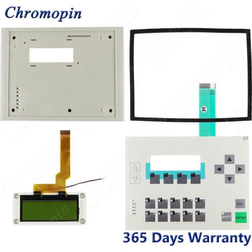 Plastic Front Cases Covers Housing Shell for 6ES7 613-1CA01-0AE3 6ES7613-1CA01-0AE3 C7-613 Plastic Case Cover + Membrane Keypad