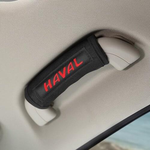 Car interior Car roof handle plush protective cover for Haval Great Wall Cuv H3 H5 H2 H1 H6 H8 H9 Wingle Car Styling