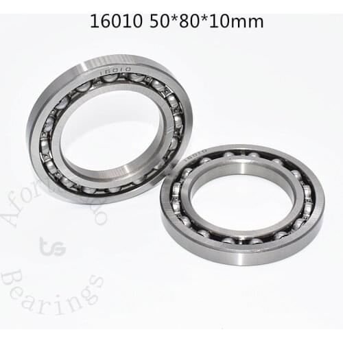 16010 50*80*10mm 1Piece free shippping bearings chrome steel deep groove bearing