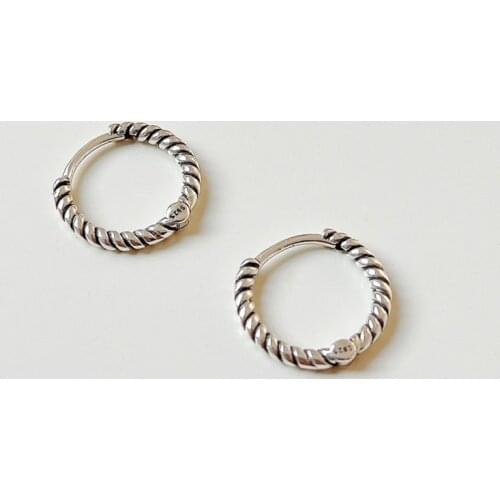 QMXD Silver Earrings