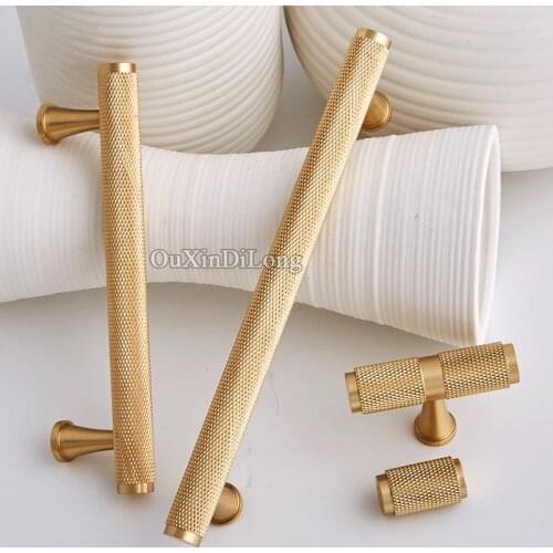 Top Luxury 10PCS European Solid Brass Cabinet Pulls Handles Kitchen Door Cupboard Wardrobe Drawer Wine Cabinet Handles and Knobs