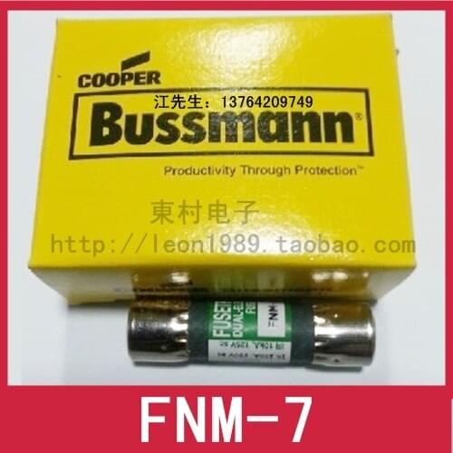 [SA]US Cooper Bussmann fuse FUSETRON fuse FNM-7 FNM-6 250V--10PCS/LOT
