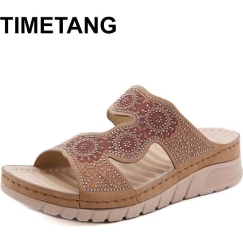 TIMETANGFashion Leisure Ladies Flip Flop Non-slip Slippers Women Home Shoes Beach Summer Flip Flops Sandalias De Verano Para Muj