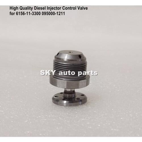 High Quality Diesel Injector control Valve for 6156-11-3300 095000-1211(6pcs)