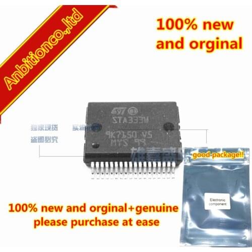 2-10pcs 100% new and orginal STA333 STA333W13TR SSOP-36 2-channel high-efficiency digital audio system in stock