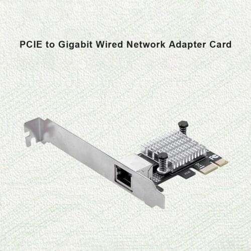 2500M/1000Mbps 2.5G RJ45 Transfer Card Gigabit Ethernet Wired Network Card PCIE Controller Card Lan Adapter