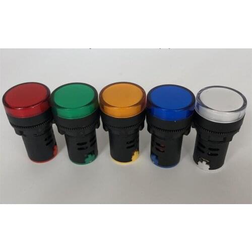 AD16-16C LED Power Indicator 16mm AC380V Signal Light