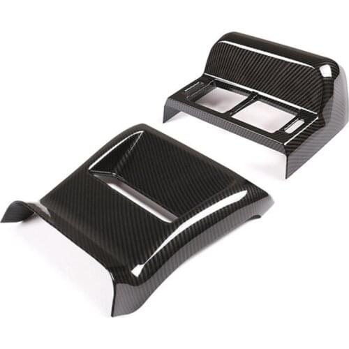 Car Armrest Box Rear Air Vent Frame Trim Cover for Land Rover Range Rover Evoque L551 2020 Accessories