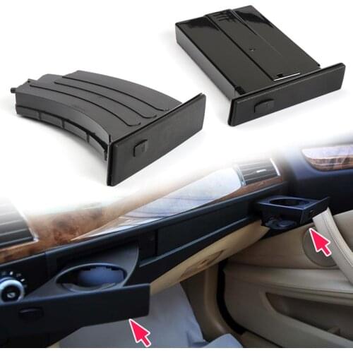 Beige Black Front Left Right Car Cup Holder Drink Holder Bracket For BMW 3 Series E90 E91 318i 325i 328i 05-12 Auto Accessories