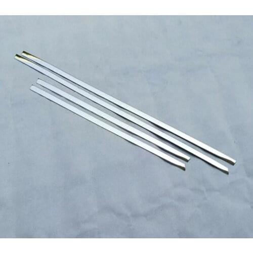 For Ford Kuga 2013-2017 4PCS Car Styling Stainless Steel Exterior Car Side Door Body Trim Molding Accessories Side Cover Trim