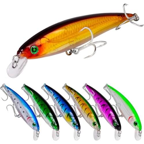 1Pcs Artificial Fishing Lure Minnow 16cm/43g Floating Swim Wobblers Hard Baits For Freshwater Sea Fishing Tackle Accessories