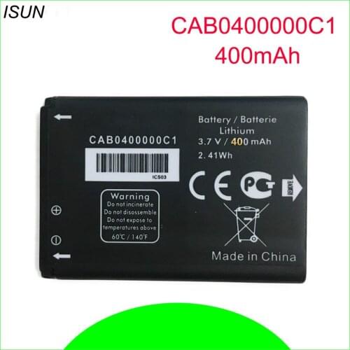ISUNOO 5pcs/lot CAB0400000C1 TLi004AB CAB22D0003C1 CAB30M0000C2 battery for ALCATEL OT708 OT-708 OT-2010 OT-2010D OT-2010X