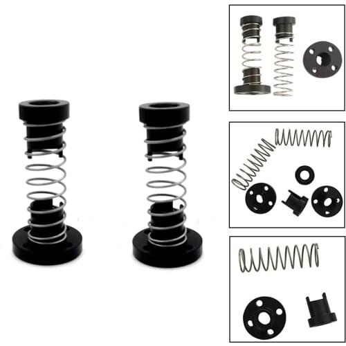 JFBL Hot 2 Pcs 3D Printer TR8X4 T8 POM Anti Backlash Nuts for Pitch 2mm Lead 4mm Acme Threaded Rod (Pitch 2mm)