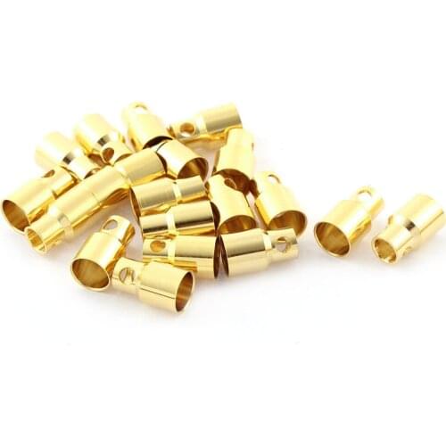 JMT 2mm 4mm 5mm 8mm Gold Bullet Banana Connector plug Male Female Thick Gold Plated for ESC Battery 100pairs included F19225-100