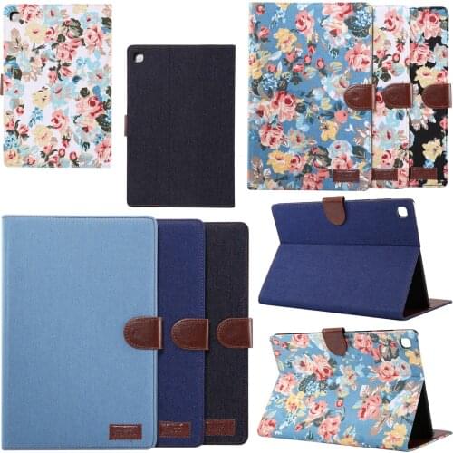 Flip Stand Leather Skin Shell Cover Capa Funda Case For Samsung Galaxy Tab S5e 10.5 T720 T725 SM-T720 SM-T725 Coque +Film +Pen