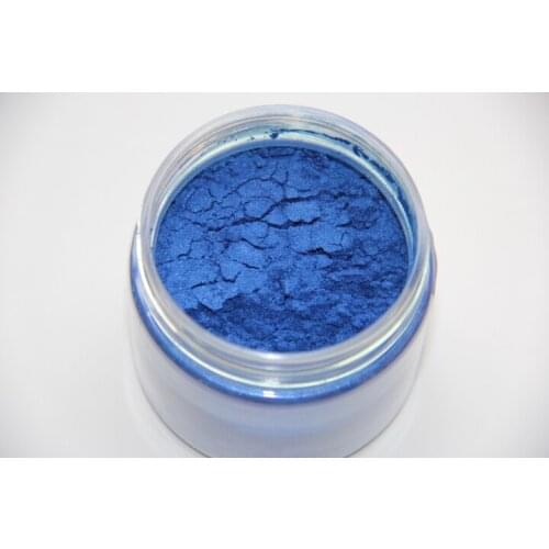 Milori Blue Nature Mica Glitter Shimmer Pearl Loose Pigments Mineral EyeShadow Dust Powder Makeup Party Cosmetic GR8674