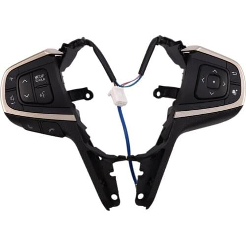 Car Multi-Function Steering Wheel Cruise Control Buttons Switch for Toyota Innova 2015-2019