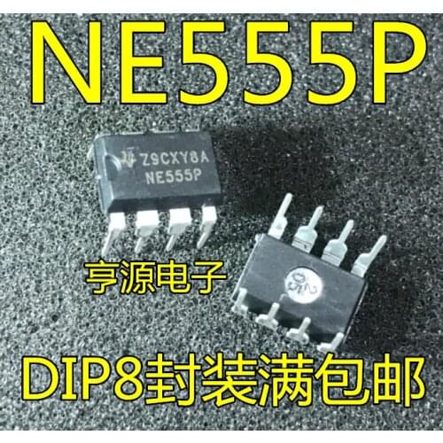 NE555 NE555P in-line DIP-8 timer time base circuit IC