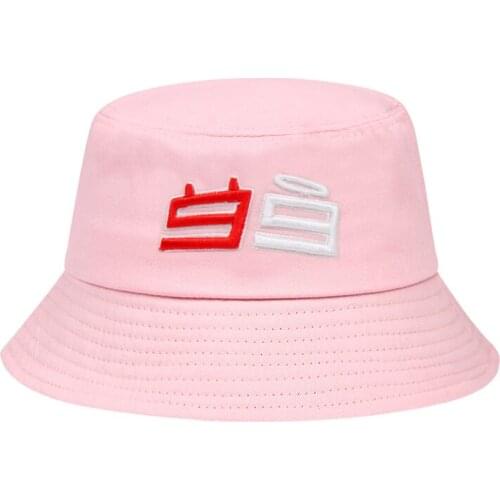 New 99 Racing Cap Mens Panama Caps Fisherman Hat Foldable Womens Bucket Cap Cotton Embroidery Fashion Hat Tide Summer UV Hats