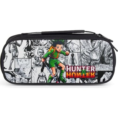 Anime Hunter X Hunter Boys Girls Pencil Bag Students Multifunction Pencil Case School Supplies Sotrage Bags Kids Purse Wallet