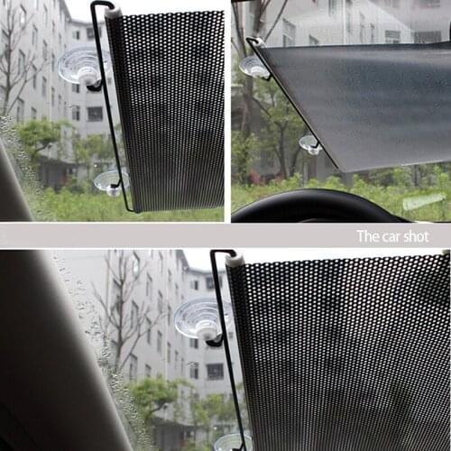 Various Car Windshield Retractable Sun Shade Stop UV Sun into The Car Keep Cool