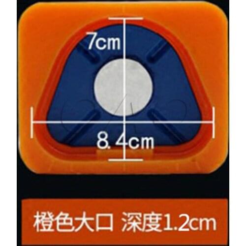 Dental Lab Magnetic Silicone Plaster Model Former Base Molds Full Arch 4 size can choose