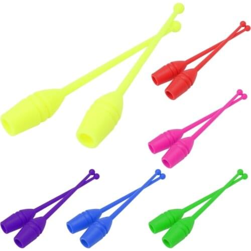 1 Pair Children Adults Rhythmic Gymnastics Stick Dancing Sports Fitness Equipment