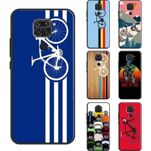 Mountain Bike Cycling art Case For Xiaomi Redmi Note 10 Pro Note 8 9S 8T Note 9 Pro Coque For Redmi 9T 9C 9A 7A 8A