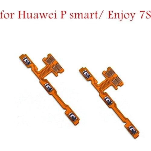 For Huawei P smart/ Enjoy 7S Power Volume Side Key button Flex Cable Enjoy 7S On Off Switch Flex Cable Replacement Repair Parts