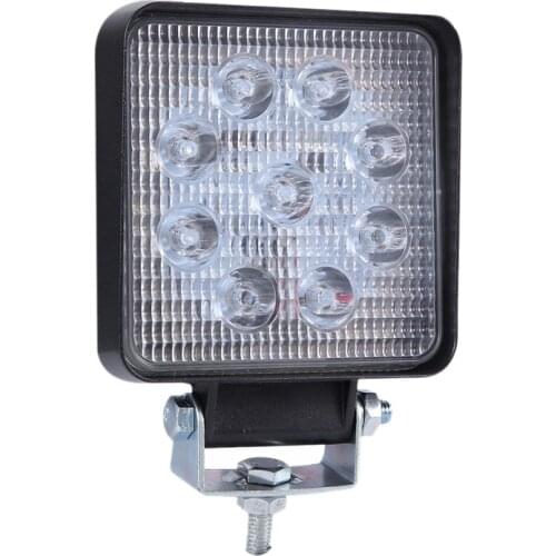 EAGLEVISION 27W Car Work Light Led Light Bar 6000K Driving Lights Spotlight Offroad 4X4 SUV ATV