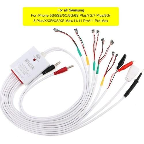 W103A Power Supply Test Cable Professional Phone Dedicated Power Test Cable for phone SE 5 4 6P 6S 6SP 7 7P 8 8P X 11Pro Pro Max