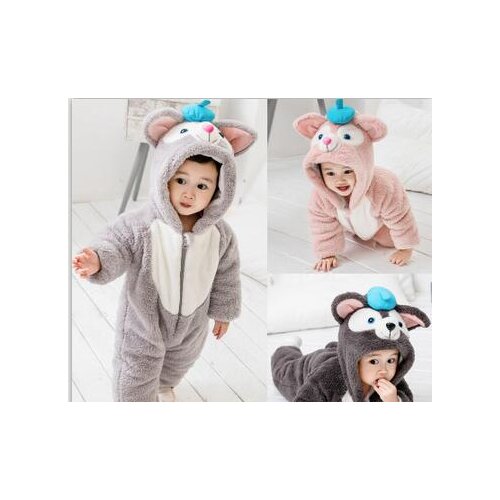 Disney Duffy Gelatoni stellaLou Fashion Anime Rompers Casual Cartoon Long Sleeve Toddler Children Baby Clothes Girl Boy Gifts