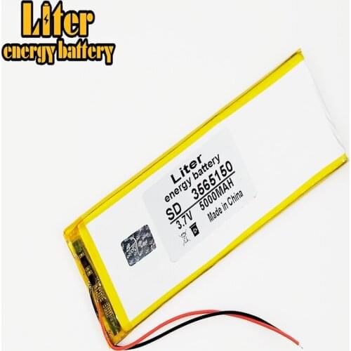 3565150 3.7V,5000mAH,[3565152] PLIB ( polymer lithium ion battery ) Li-ion battery for tablet pc,GPS,mp3,mp4,cell phone,speaker
