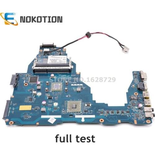 NOKOTION PWWBE LA-6849P K000128540 K000115140 For Toshiba Satellite C660D Laptop motherboard DDR3 with Processor onboard