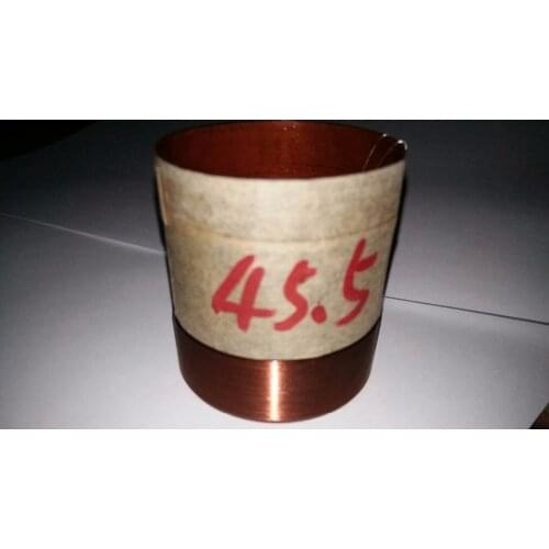 NEW 2 pcs ID: 45.5mm 8ohm Coil winding height:16mm Skeleton:KSV, woofer bass loudspeaker speaker drive voice coil