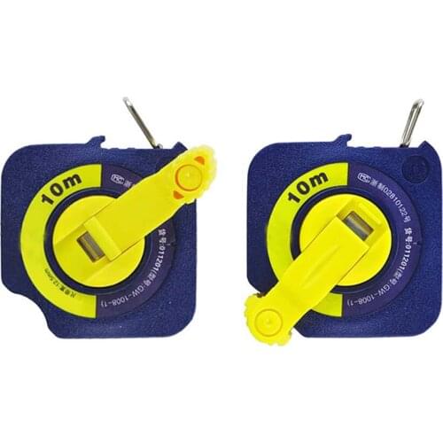 Great Wall Seiko hand crank C-shaped box steel tape engineering high-precision wear-resistant 50 meters